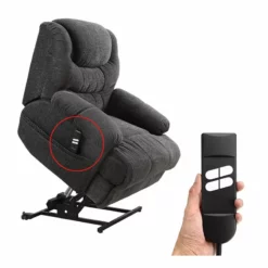 Life Easy Supply Universal 4 Buttons 5 Pin Remote Controller For Lift Chair Sofa Power Recliner
